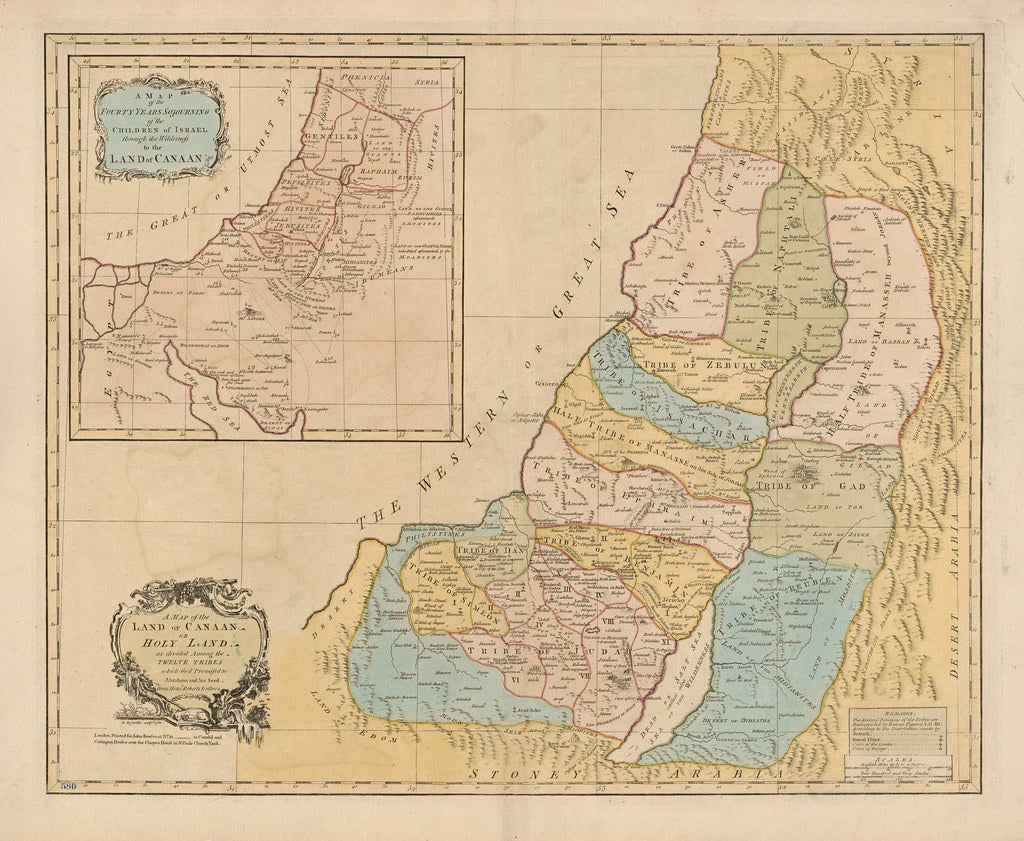 Biblical Maps – wallmapsforsale