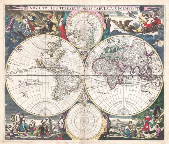 Map of the World, 1685