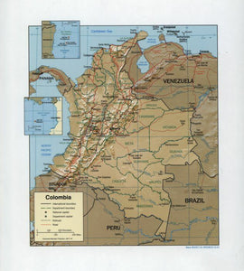 Map of Colombia