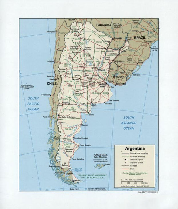 Map of Argentina