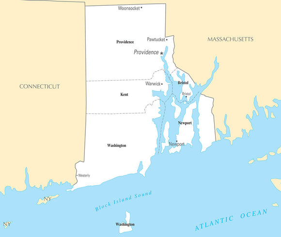 Middlebridge Ri Map Map Of Ri Towns