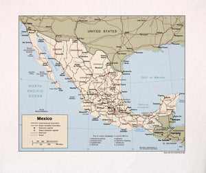 Map of Mexico