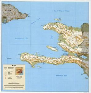 Map of Haiti