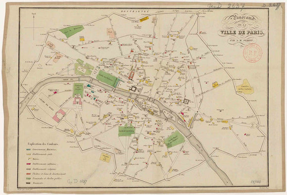 Panorama de la ville de Paris