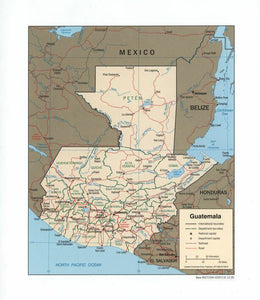 Map of Guatemala