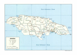 Map of Jamaica