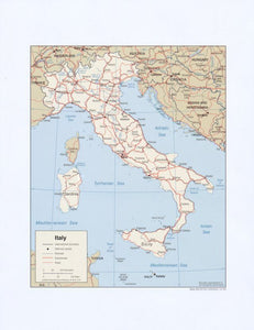 Map of Italy