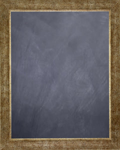 Framed Chalkboard - with Antique Silver Finish Frame