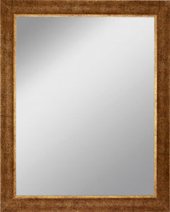 Framed Mirror 15.6" x 19.4" - with Antique Gold Finish Frame