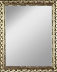Framed Mirror 16.1" x 19.9" - with Silver Finish Frame