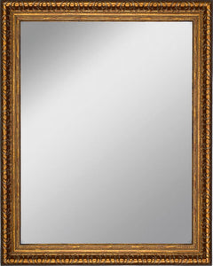 Framed Mirror 16.1" x 19.9" - with Copper Finish Frame