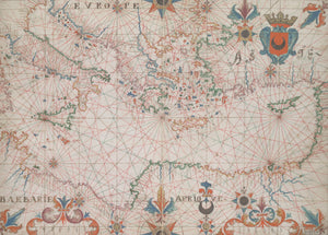 Map of Eastern Mediterranean, 1600