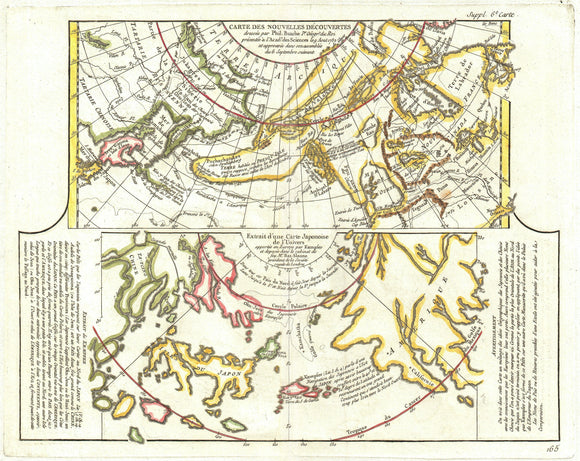 Map of Alaska, the Pacific Northwest and the Northwest Passage, 1772