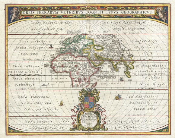 Map of the Ancient World, 1650