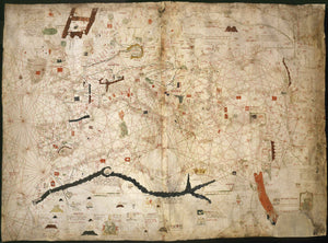 Map of Angelino Dulcert, 1339