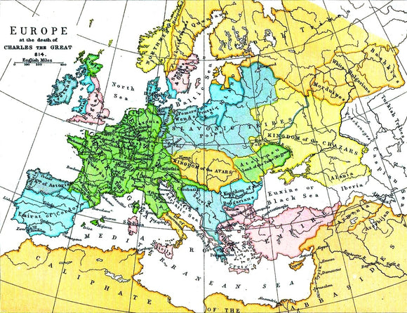 Europe in 814, 1950