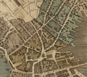 Map of Boston, 1814