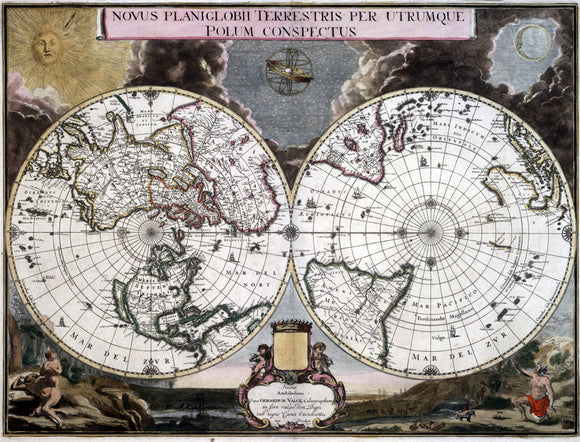Map of the World, 1695
