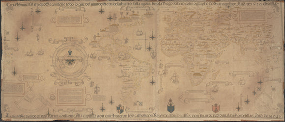 World Map, 1539